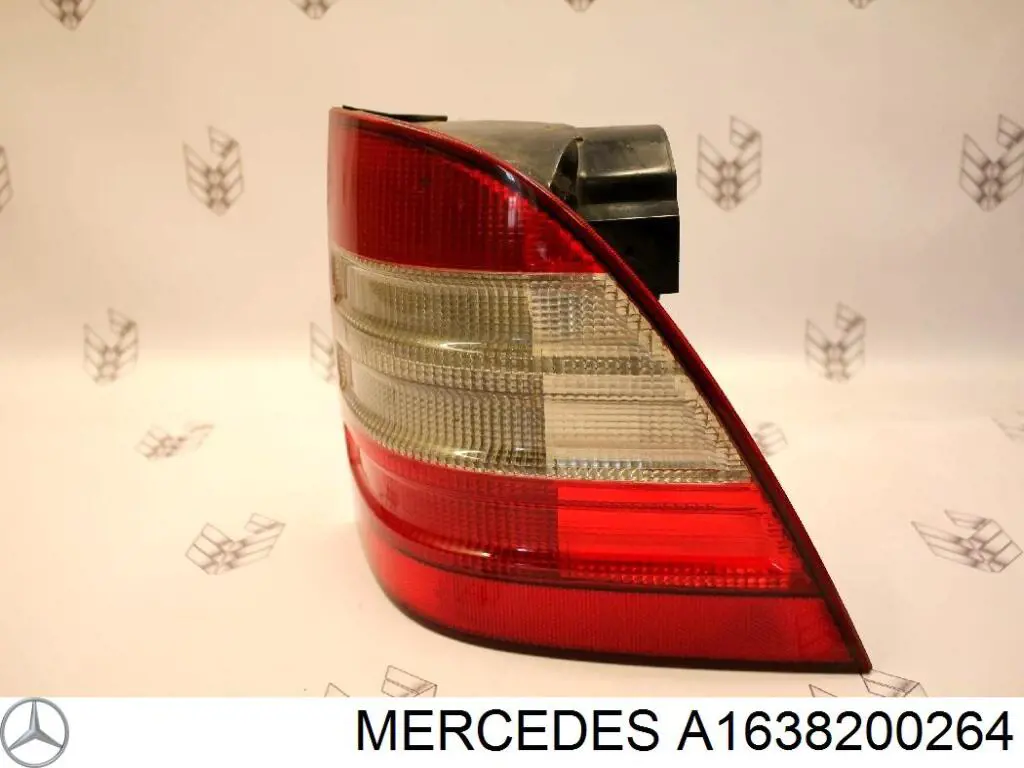Lampa zespolona tylna prawa Mercedes 1638200264 cena, od 100,45 USD