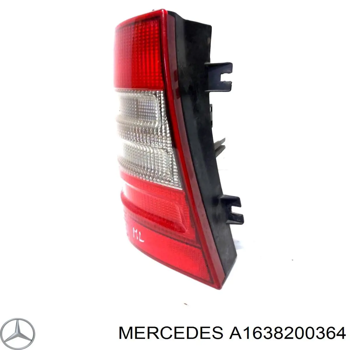 A1638200364 Mercedes Lampa zespolona tylna lewa