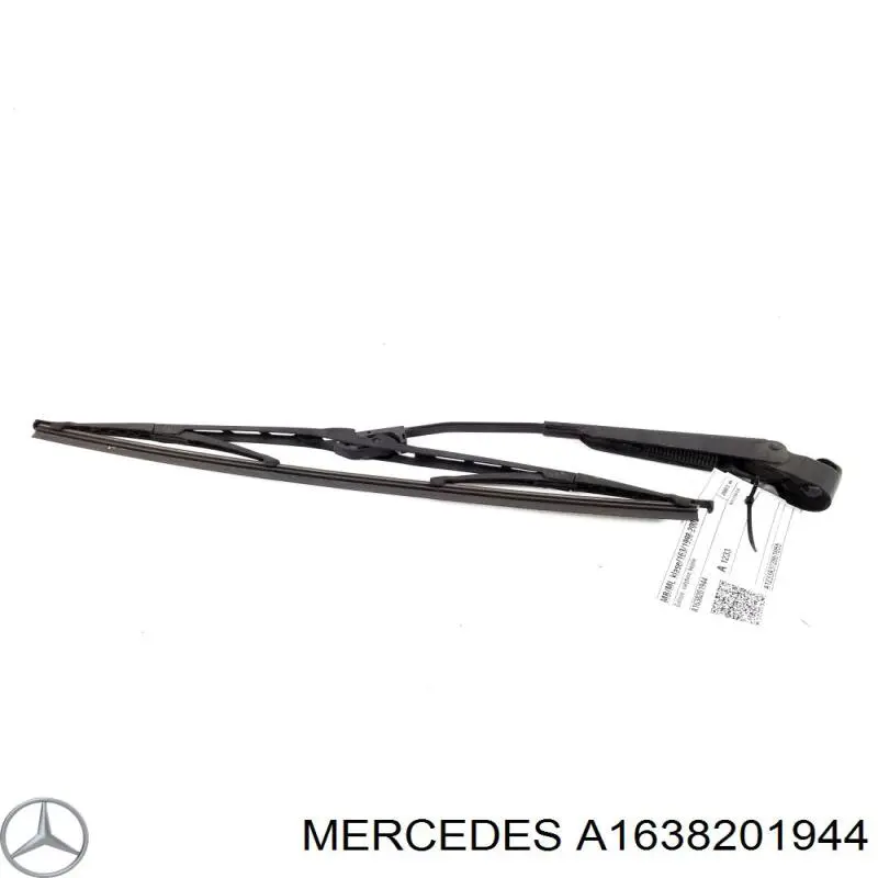 Do koszyka 1638201944 Mercedes Ramię wycieraczki szyby tylnej