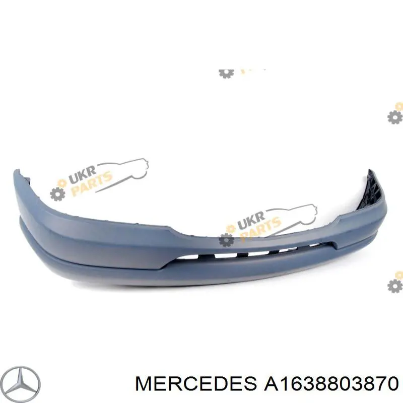 A1638803870 Mercedes Zderzak przedni