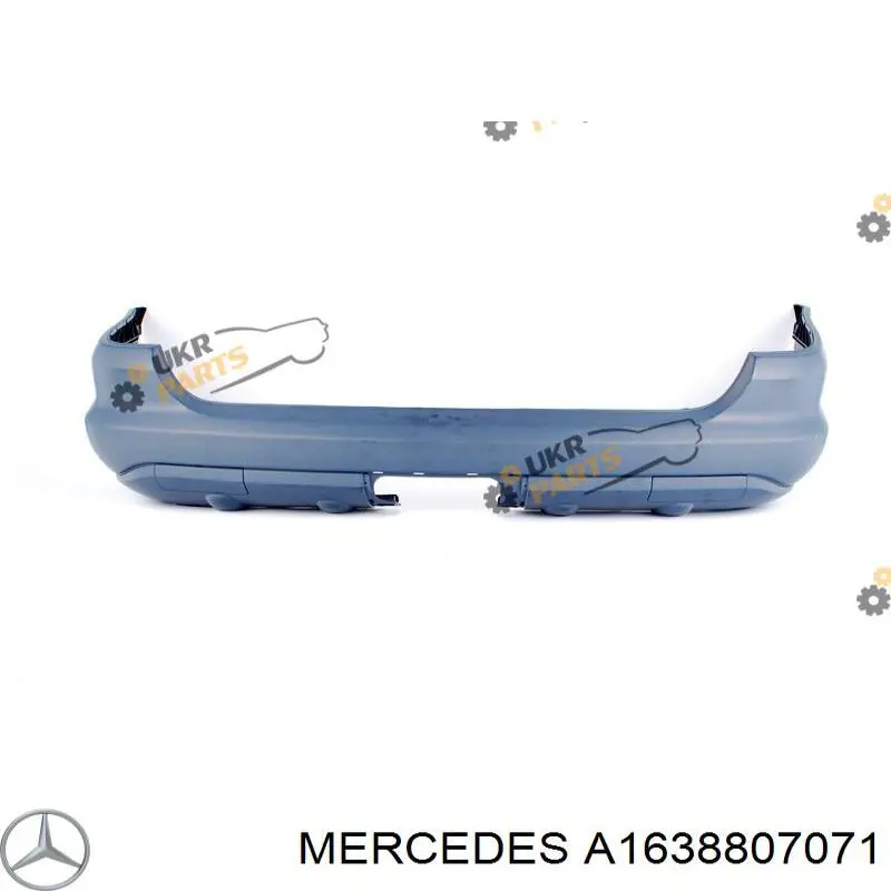 A1638807071 Mercedes Zderzak tylny