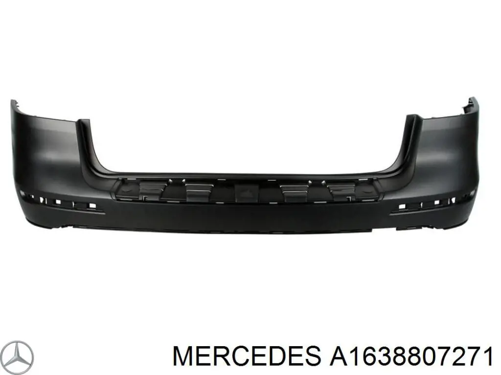 A1638807271 Mercedes Zderzak tylny