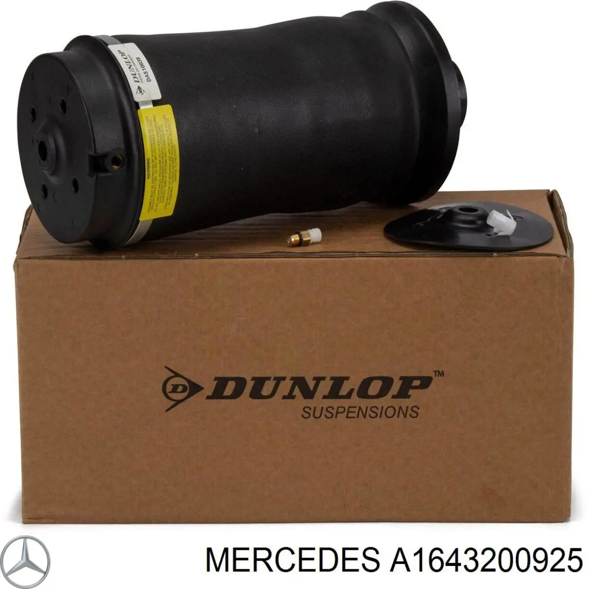 Poduszka pneumatyczna (resor pneumatyczny) mostu tylnego Mercedes A1643200925 cena, od 112,72 USD