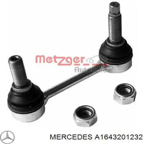 A1643201232 Mercedes Łącznik stabilizatora tylnego