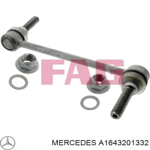 Łącznik stabilizatora przedniego Mercedes A1643201332 cena, od 15,97 USD