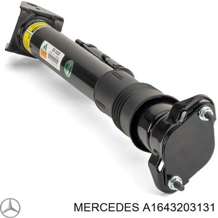 Do koszyka A1643203131 Mercedes Amortyzator tylny