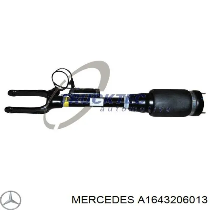 Amortyzator przedni A1643206013 Mercedes