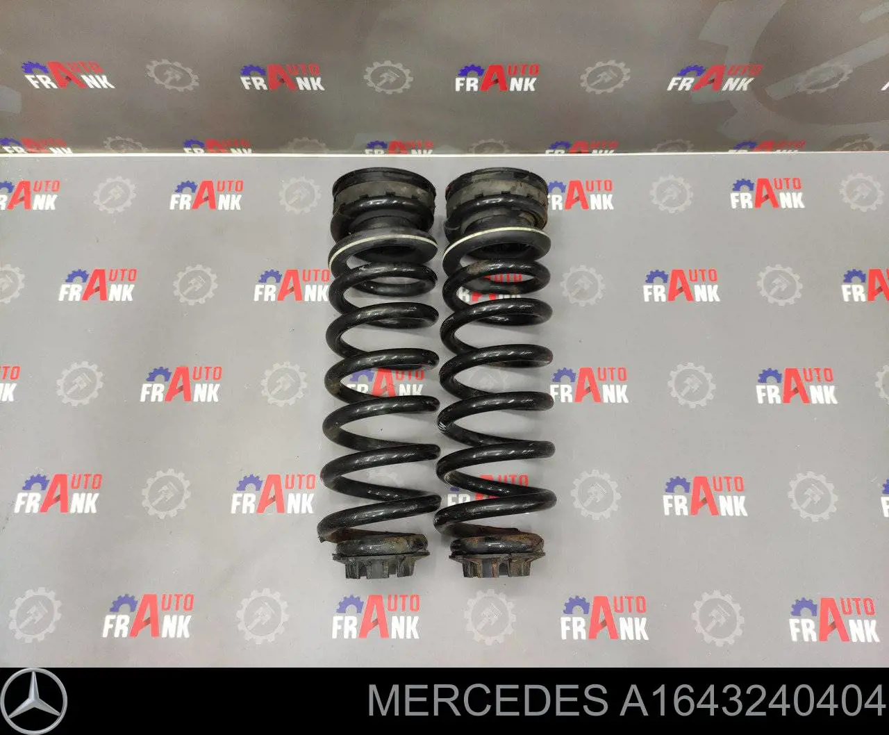Sprężyna tylna Mercedes A1643240404 cena, od 118,27 USD