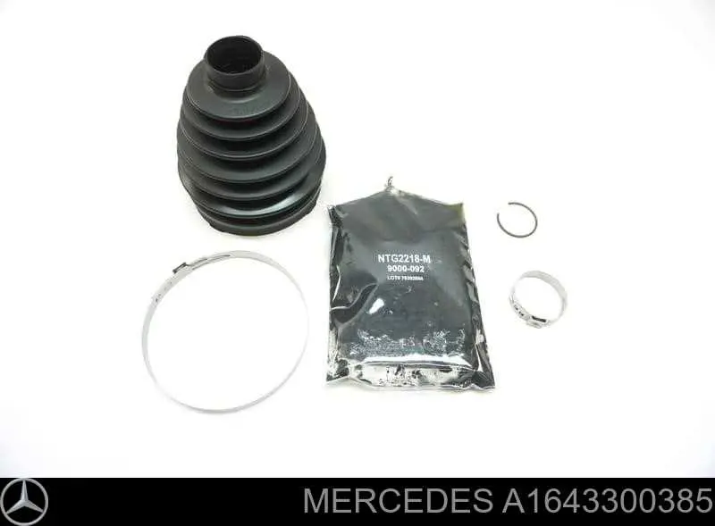 Osłona przegubu homokinetycznego półosi przedniej zewnętrzna Mercedes A1643300385 cena, od 40,30 USD
