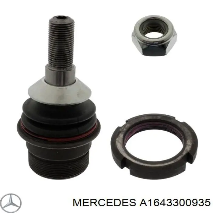Sworzeń wahacza dolny Mercedes A1643300935 cena, od 26,30 USD