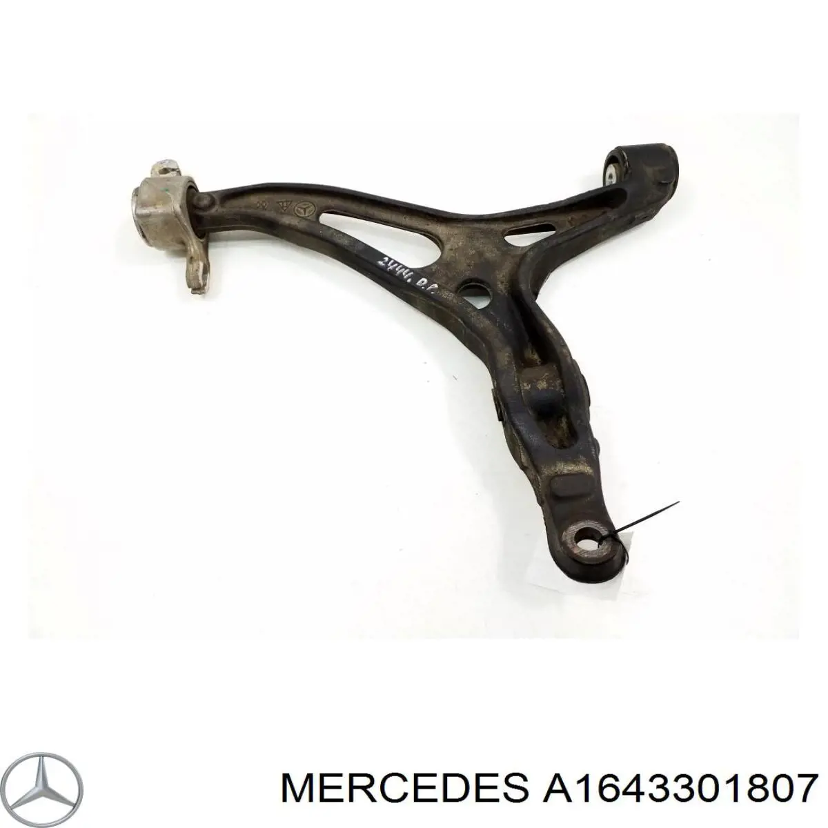 Wahacz zawieszenia przedniego dolny prawy Mercedes A1643301807 cena, od 181,33 USD