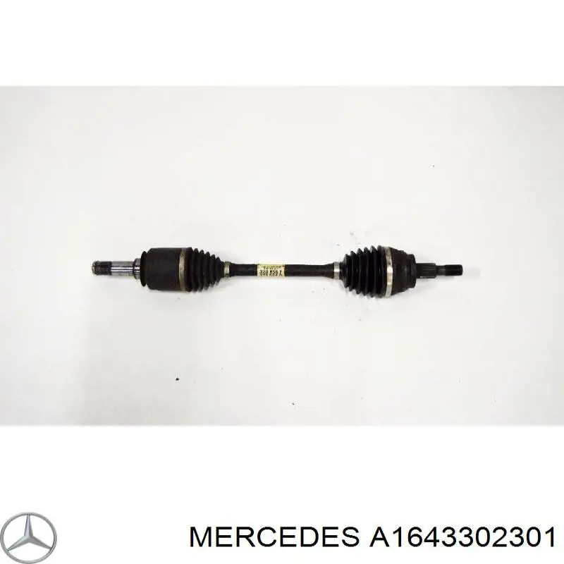 Półoś napędowa przednia lewa Mercedes A1643302301 cena, od 137,91 USD