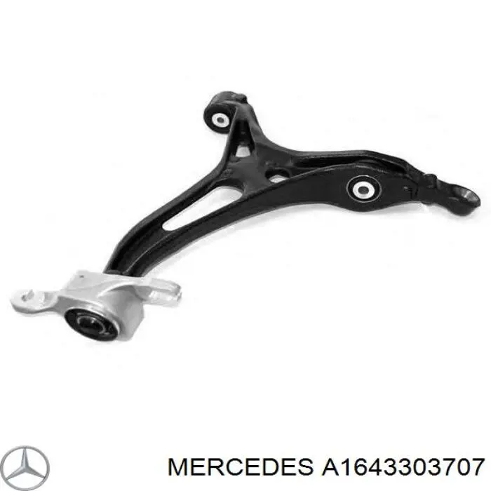 A1643303707 Mercedes Wahacz zawieszenia przedniego dolny lewy