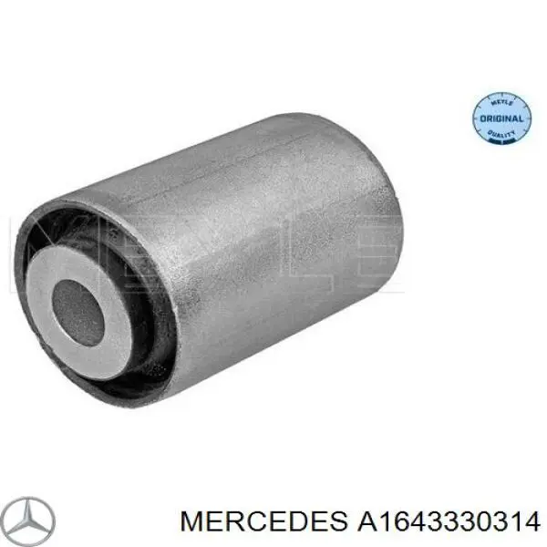 Do koszyka A1643330314 Mercedes Silentblock przedniego wahacza dolnego