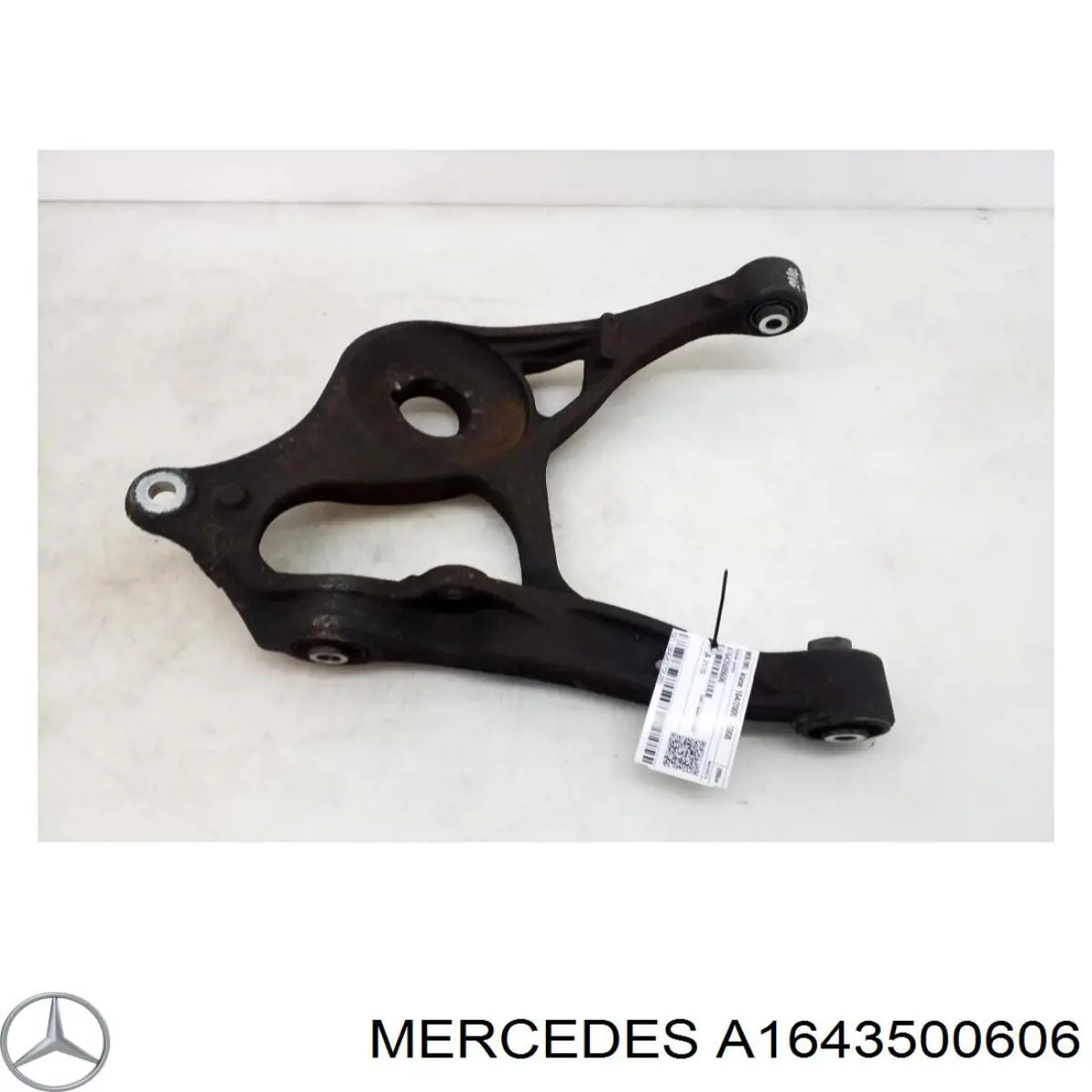 Do koszyka A1643500606 Mercedes Wahacz zawieszenia tylnego dolny lewy