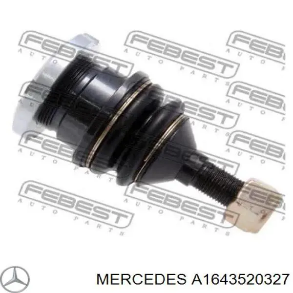 Sworzeń wahacza zawieszenia tylnego dolny Mercedes A1643520327 cena, od 27,00 USD