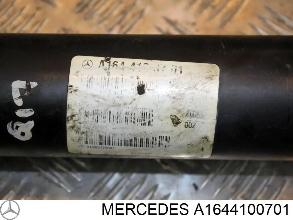 Do koszyka A1644100701 Mercedes Wał Cardana, do mostu przedniego