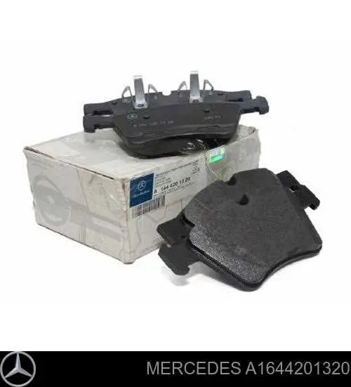 A1644201320 Mercedes Klocki hamulcowe przednie tarczowe