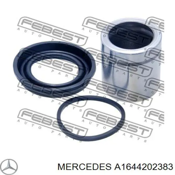 Do koszyka A1644202383 Mercedes Zacisk hamulcowy przedni lewy