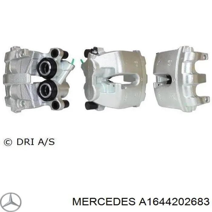 A1644202683 Mercedes Zacisk hamulcowy przedni prawy