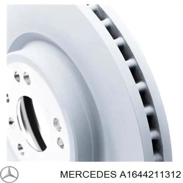 Tarcza hamulcowa przednia Mercedes A1644211312 cena, od 97,68 USD