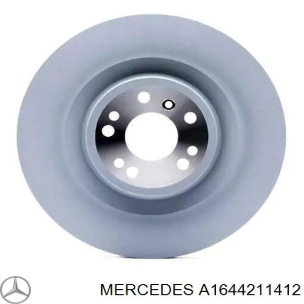 A1644211412 Mercedes Tarcza hamulcowa przednia