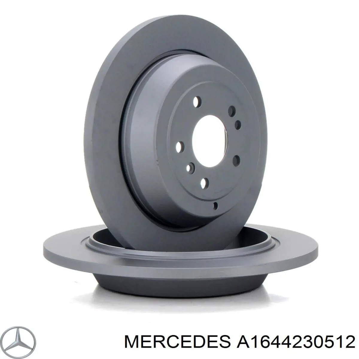 Do koszyka A1644230512 Mercedes Tarcza hamulcowa tylna