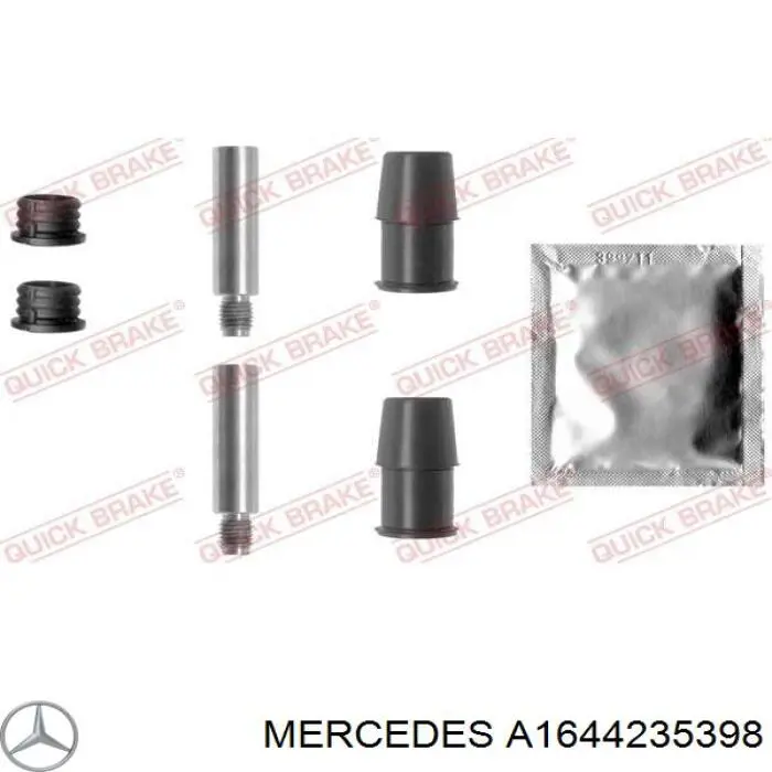 Zacisk hamulcowy tylny prawy Mercedes A1644235398 cena, od 50,79 USD
