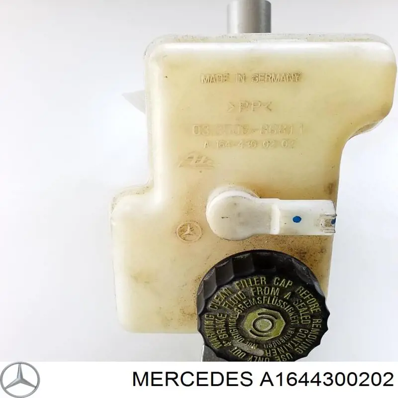 Do koszyka Zbiorniczek głównego cylindra hamulcowego (płynu hamulcowego) Mercedes ML/GLE  W164