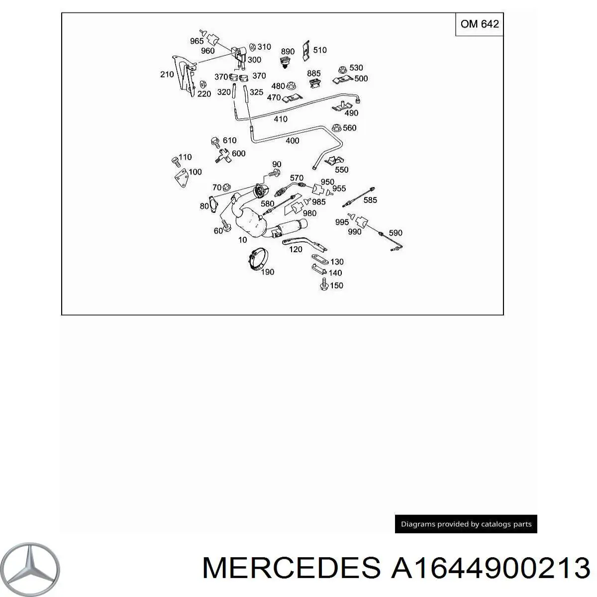 Wtryskiwacz AD BLUE Mercedes A1644900413 cena, od 224,74 USD
