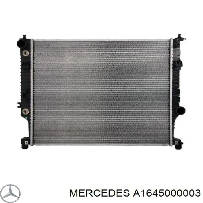 Chłodnica silnika Mercedes A1645000003 cena, od 236,51 USD