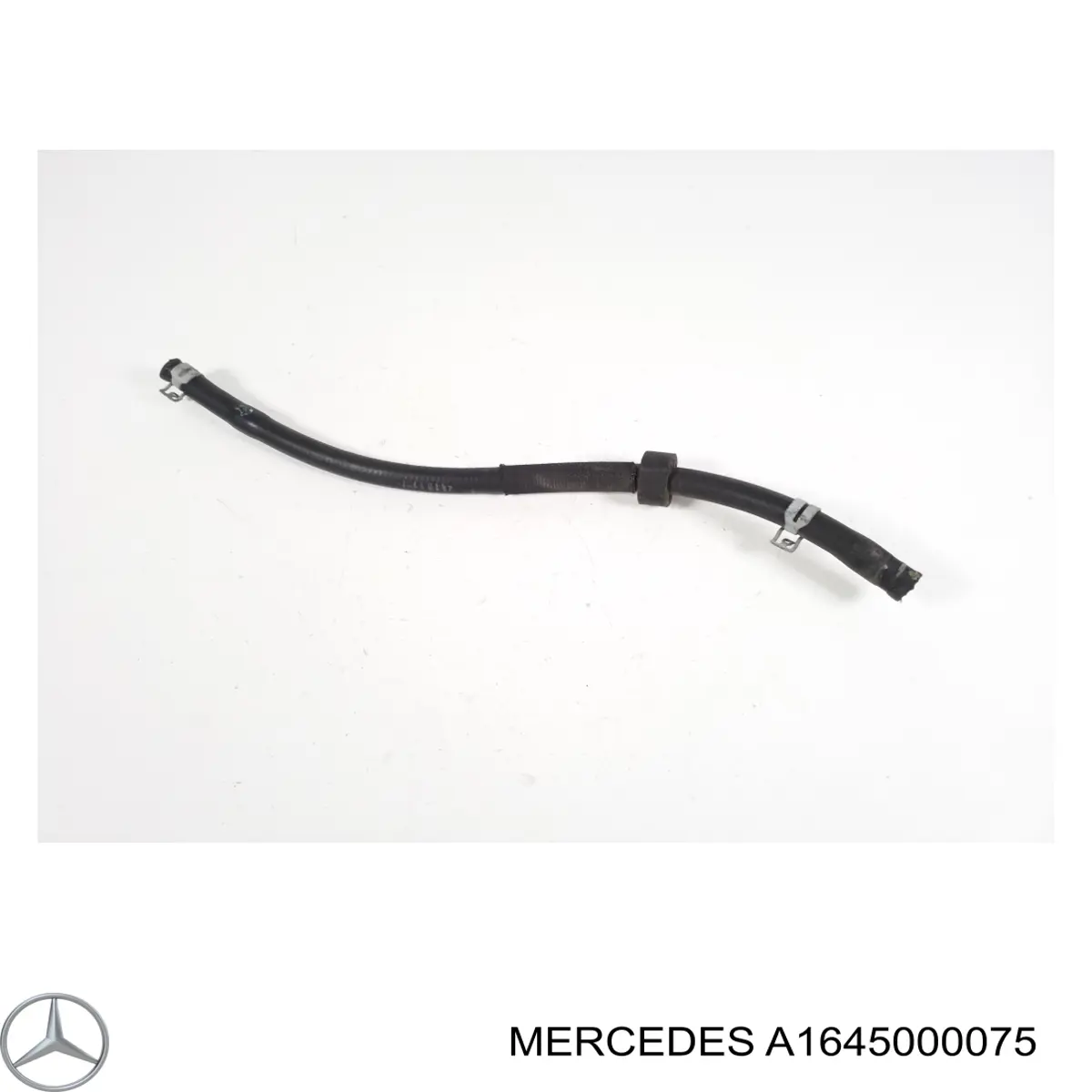 A1645000075 Mercedes Przewód (króciec) chłodnicy górny