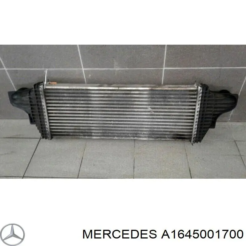 Chłodnica intercoolera Mercedes A1645001700 cena, od 159,30 USD