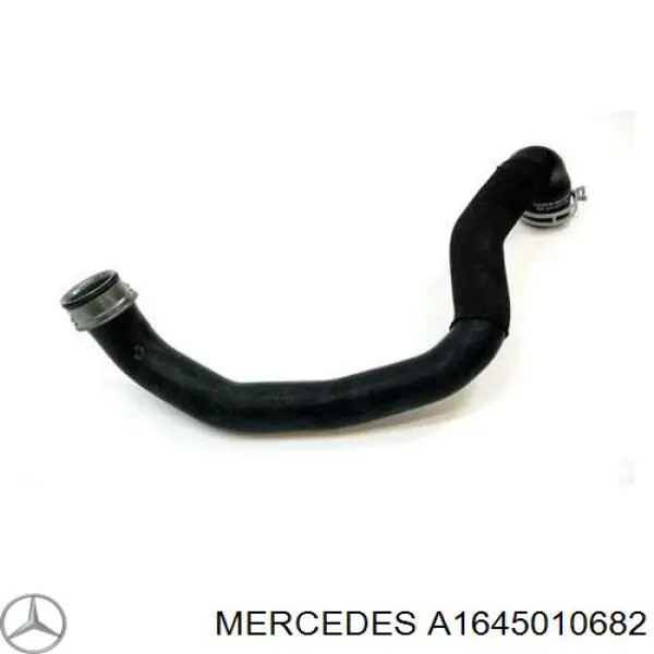 A1645010682 Mercedes Przewód (króciec) chłodnicy górny