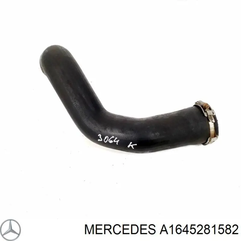 Do koszyka A1645281582 Mercedes Przewód (króciec) intercoolera