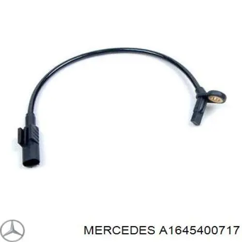 Czujnik ABS tylny Mercedes A1645400717 cena, od 25,70 USD