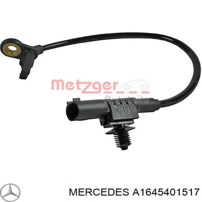 Do koszyka A1645401517 Mercedes Czujnik ABS tylny