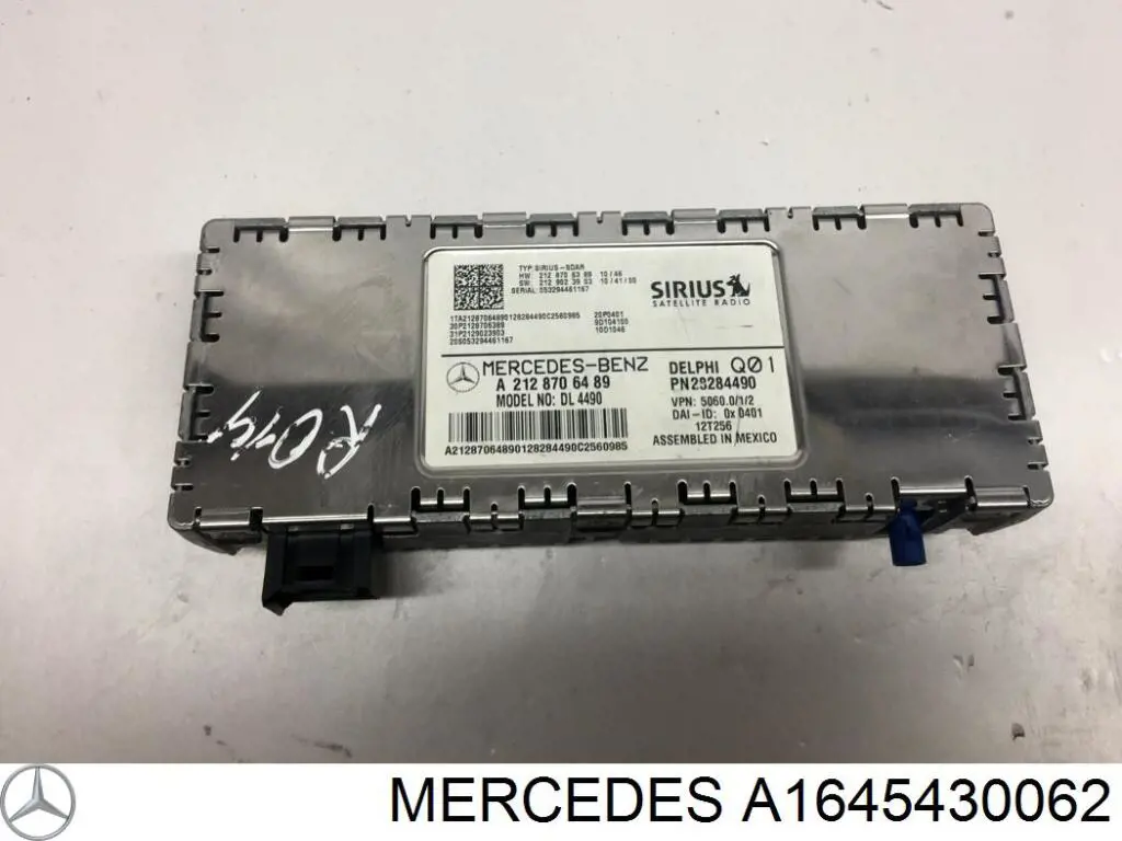 Sterownik kamery Mercedes A1645430062 cena, od 62,00 USD