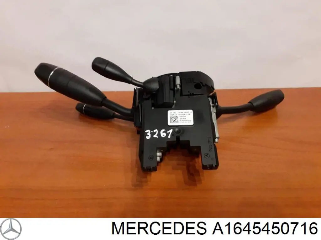 Do koszyka Czujnik kąta skrętu kierownicy Mercedes GL  X164