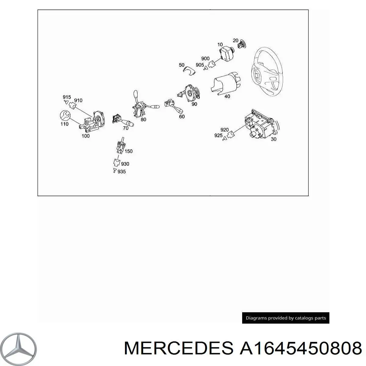 1645450808 Mercedes Stacyjka zapłonowa