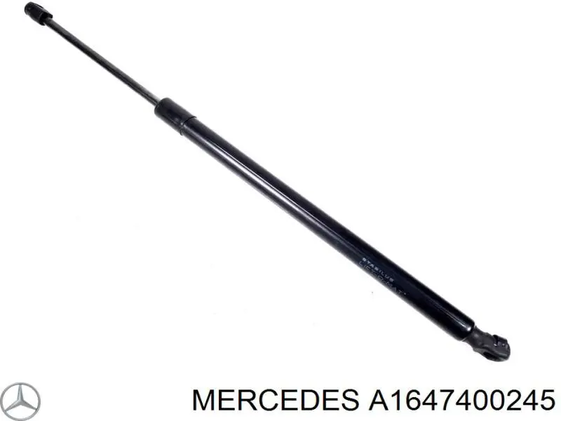 Amortyzator klapy bagażnika (3/5 drzwi-tylnych) Mercedes A1647400245 cena, od 26,64 USD
