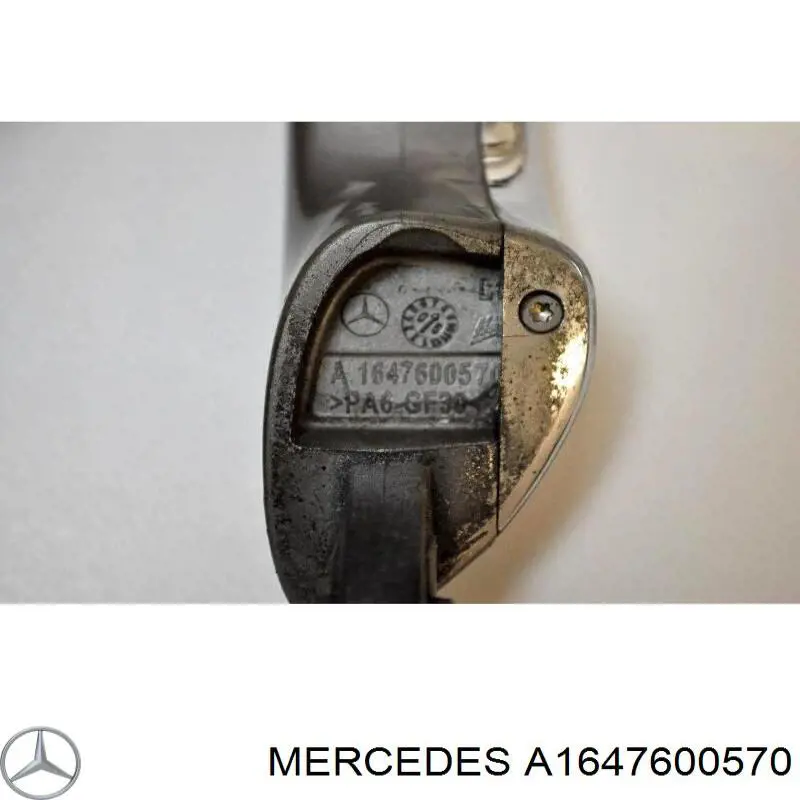 Klamka drzwi przednich zewnętrzna lewa Mercedes A1647600570 cena, od 54,48 USD