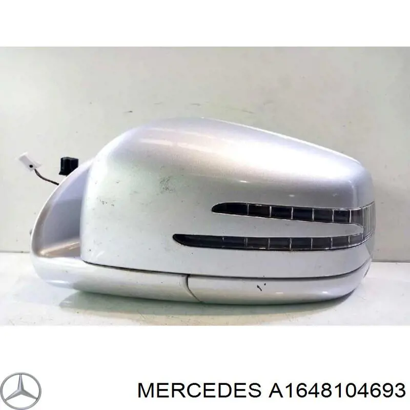 Lusterko wsteczne prawe Mercedes GL SUV (X164) (2006 - 2012) cena, od 262,46 USD