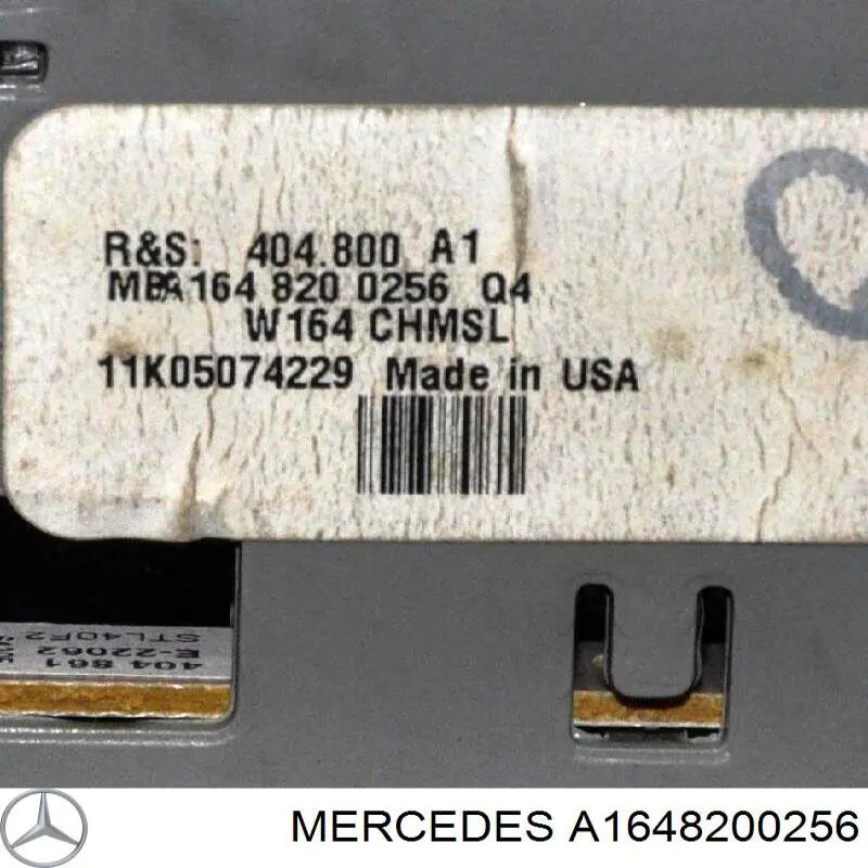 A1648200256 Mercedes Lampa stop tylna dodatkowa