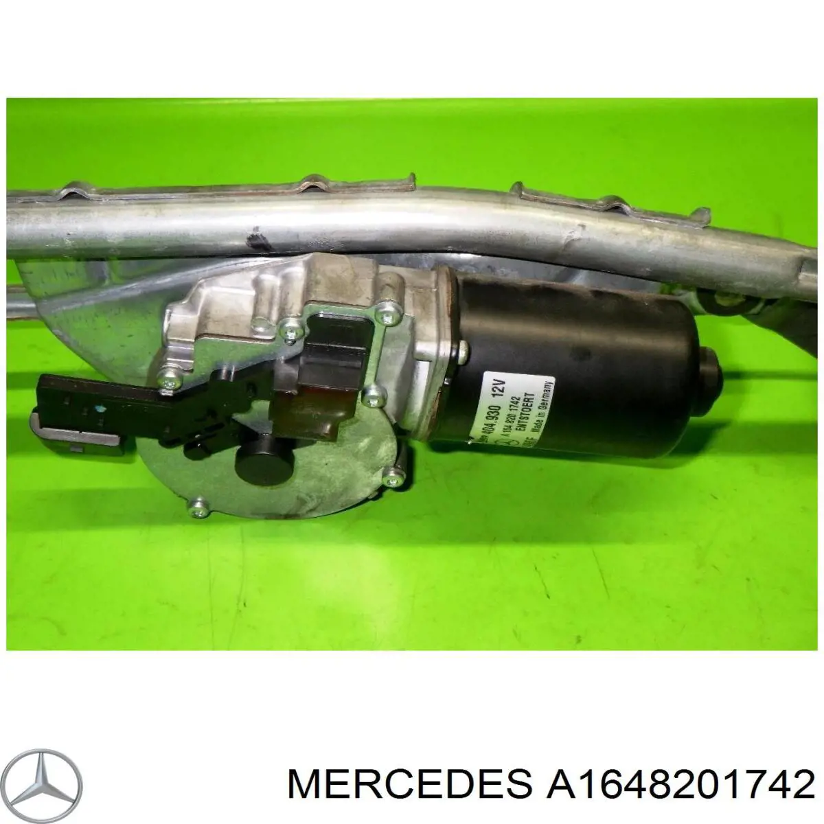 Silniczek wycieraczki szyby przedniej Mercedes A1648201742 cena, od 97,05 USD