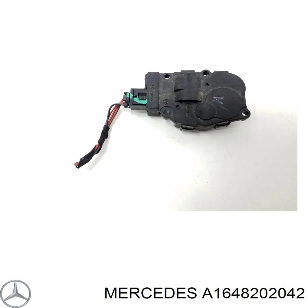 Do koszyka A1648202042 Mercedes Silniczek sterujący klapą recyrkulacji powietrza