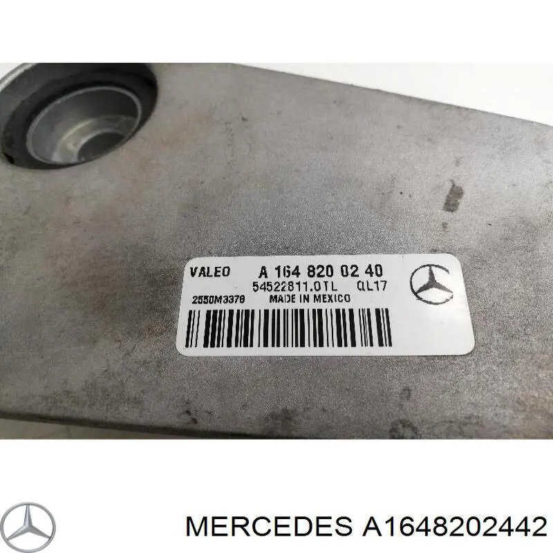 A1648202442 Mercedes Silniczek wycieraczki szyby przedniej
