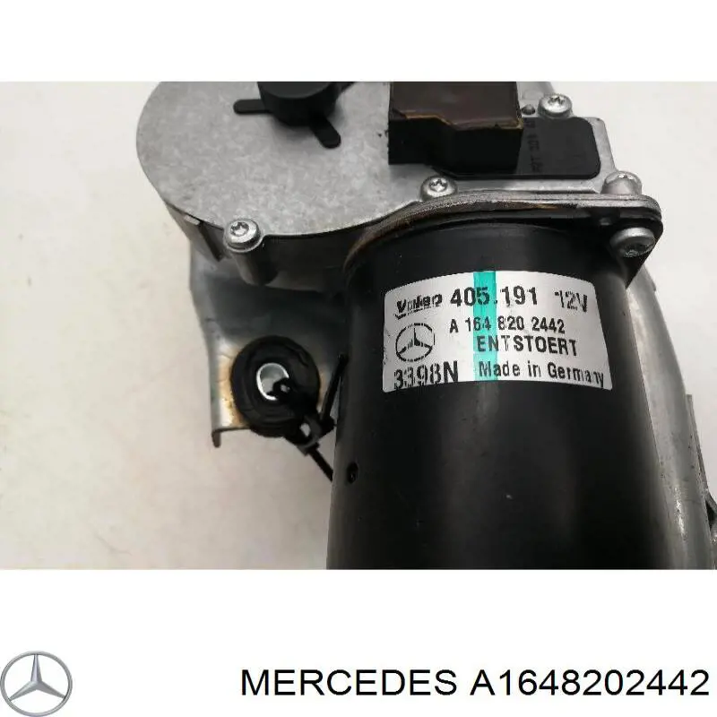 Silniczek wycieraczki szyby przedniej Mercedes A1648202442 cena, od 97,05 USD