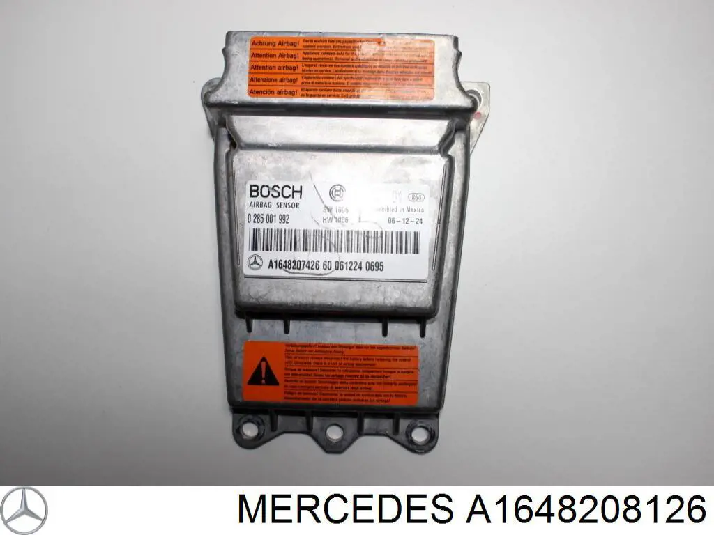 A1648208126 Mercedes Sterownik poduszki bezpieczeństwa