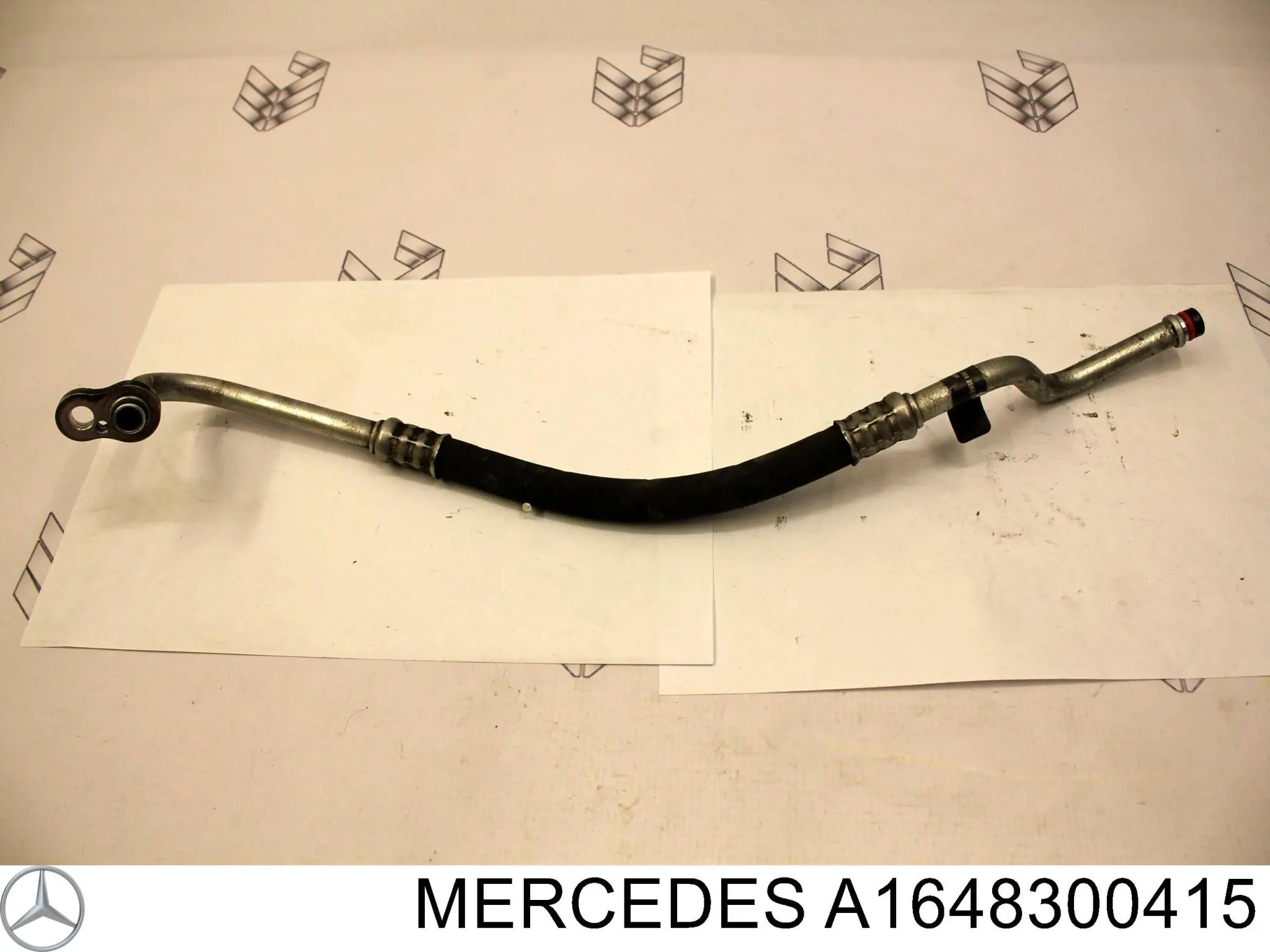 Przewód klimatyzacji, od sprężarki do chłodnicy Mercedes 1648300415 cena, od 100,45 USD